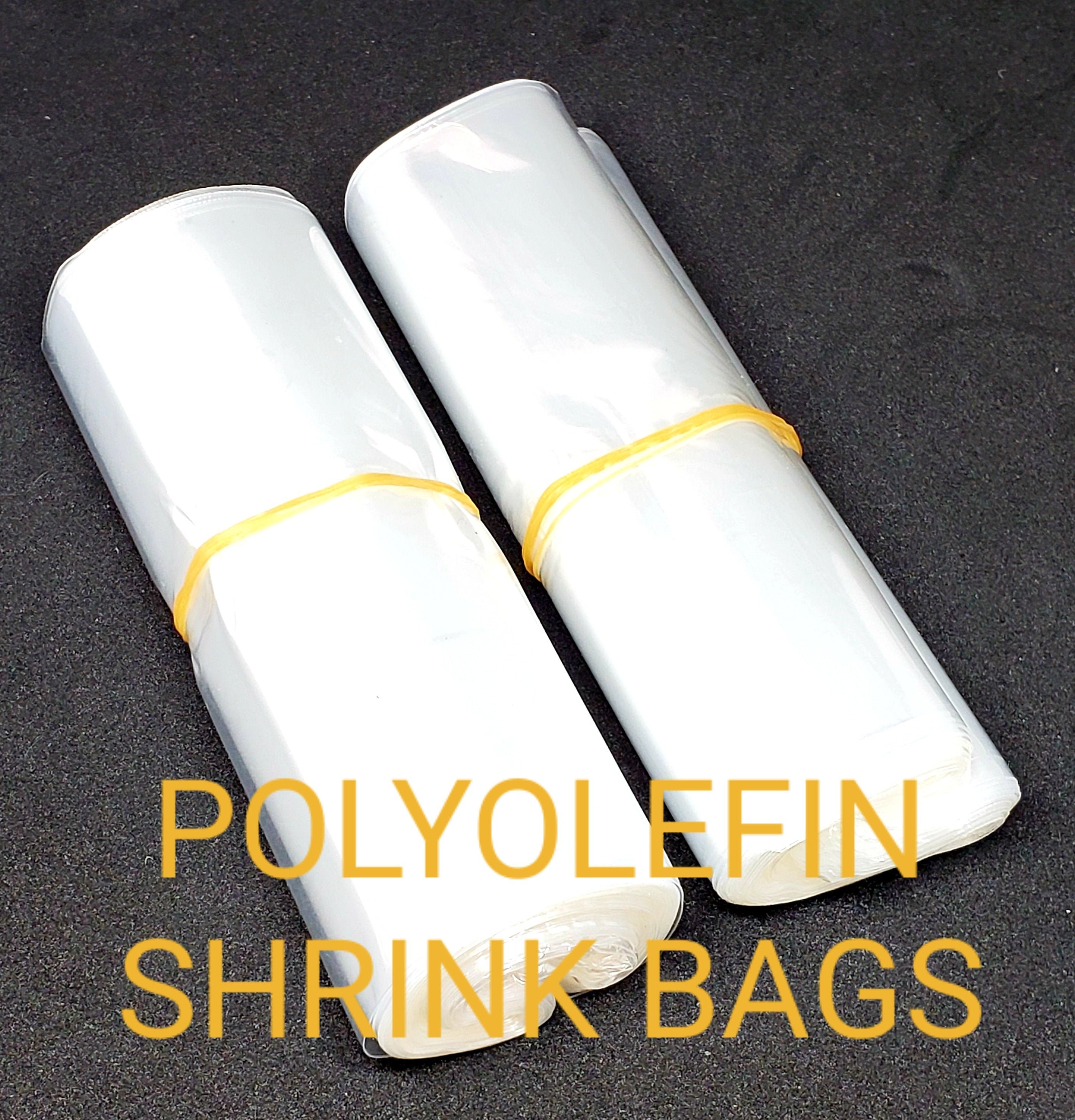 50 Pack Sublimation Shrink Wrap Sleeves, Tumbler Sublimation Sleeves, Heat  Shrink Sleeves, Multiple Sizes 