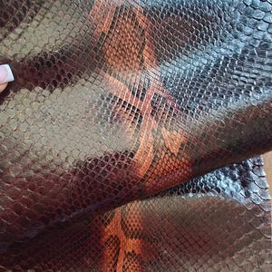 Piel de serpiente auténtica (no Cites), piel de serpiente, piel exótica