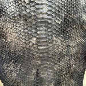 Véritable peau de serpent, cuir exotique, cuir de peau de serpent