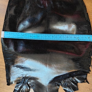 Real lizard skin, Italian genuine iguana leather