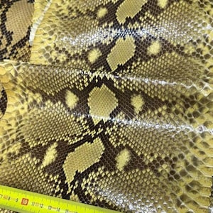 Piel de serpiente auténtica (no Cites), piel de serpiente, piel exótica