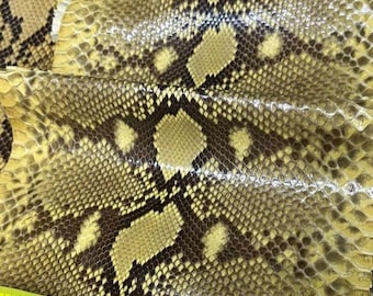 Piel de serpiente auténtica (no Cites), piel de serpiente, piel exótica