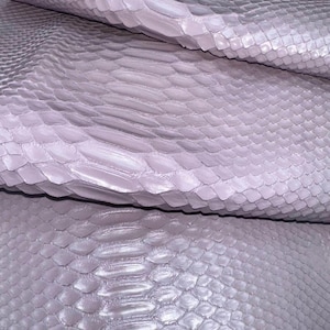 Genuine snake skin (non Cites) snakeskin leather, exotic pelle