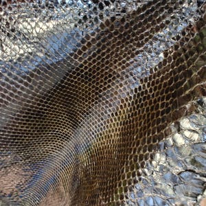 Piel de serpiente auténtica (no Cites), piel de serpiente, piel exótica