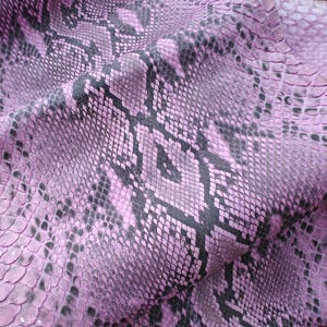 Genuine snake leather, snakeskin leather, exotic leather