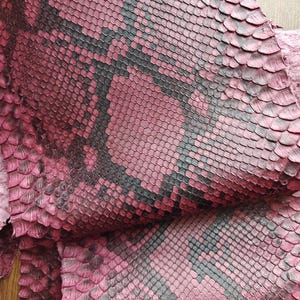100% genuine snake leather skin (non Cites) snakeskin leather