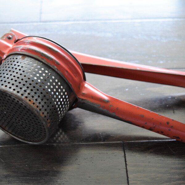 Antique Potato Ricer Etsy