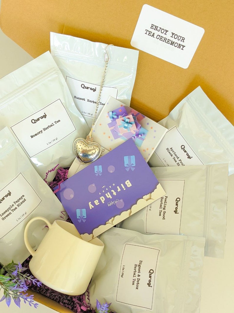 Tea Lover Gift Box Gift for Mom Thinking Of You Gift Box Etsy