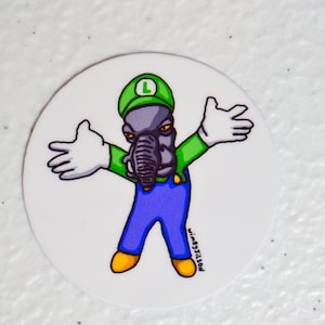 Wattoluigi Sticker (1.5 x 1.5 Inch Glossy)