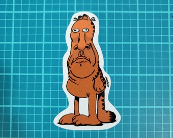 Garfield Sticker (2 x 3 inch Glossy)