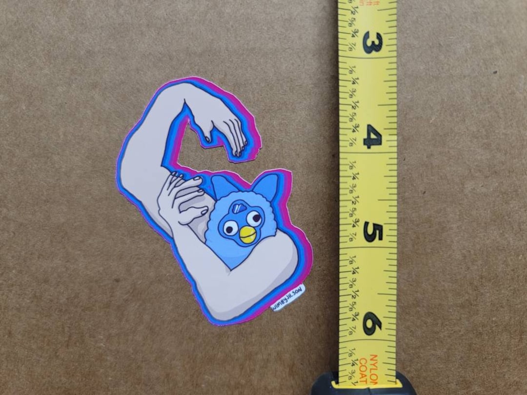 Furby Sticker (3 by 2 Inch Glossy) - Etsy