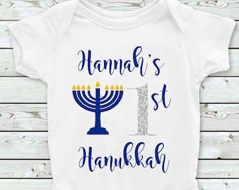 my first hanukkah onesie