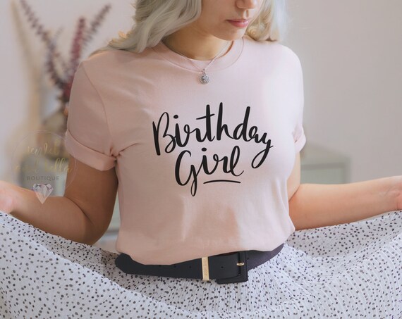 Women's Birthday Girl Shirt