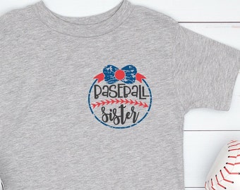 Baseball Sister Pocket Shirt, Baseball Shirts, Sister Shirts, Family Baseball Shirt, Baseball Game Day, That's My Bro