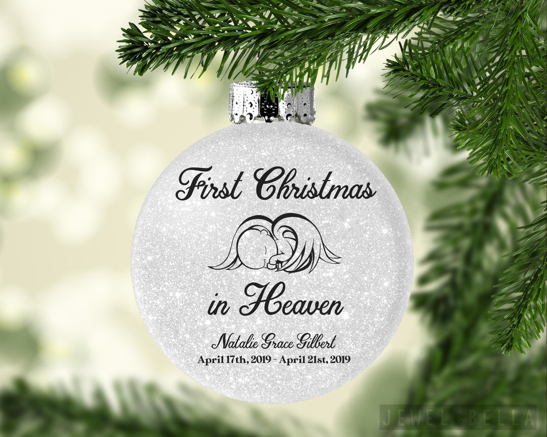 Baby First Christmas In Heaven Ornament 