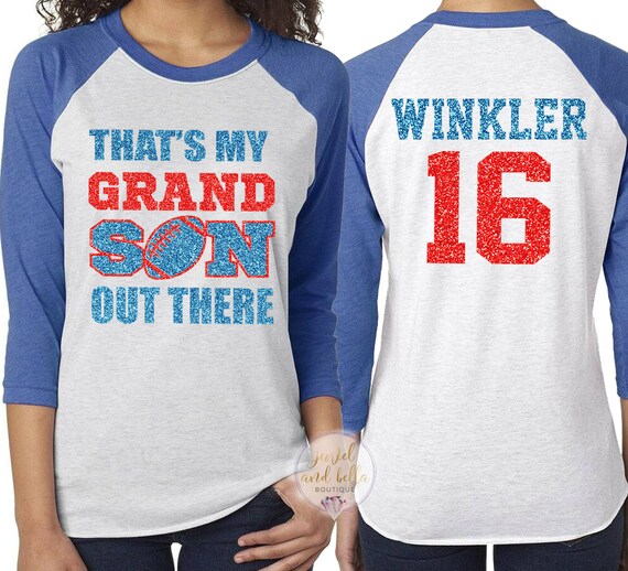 Personalized Football Grandma Shirt