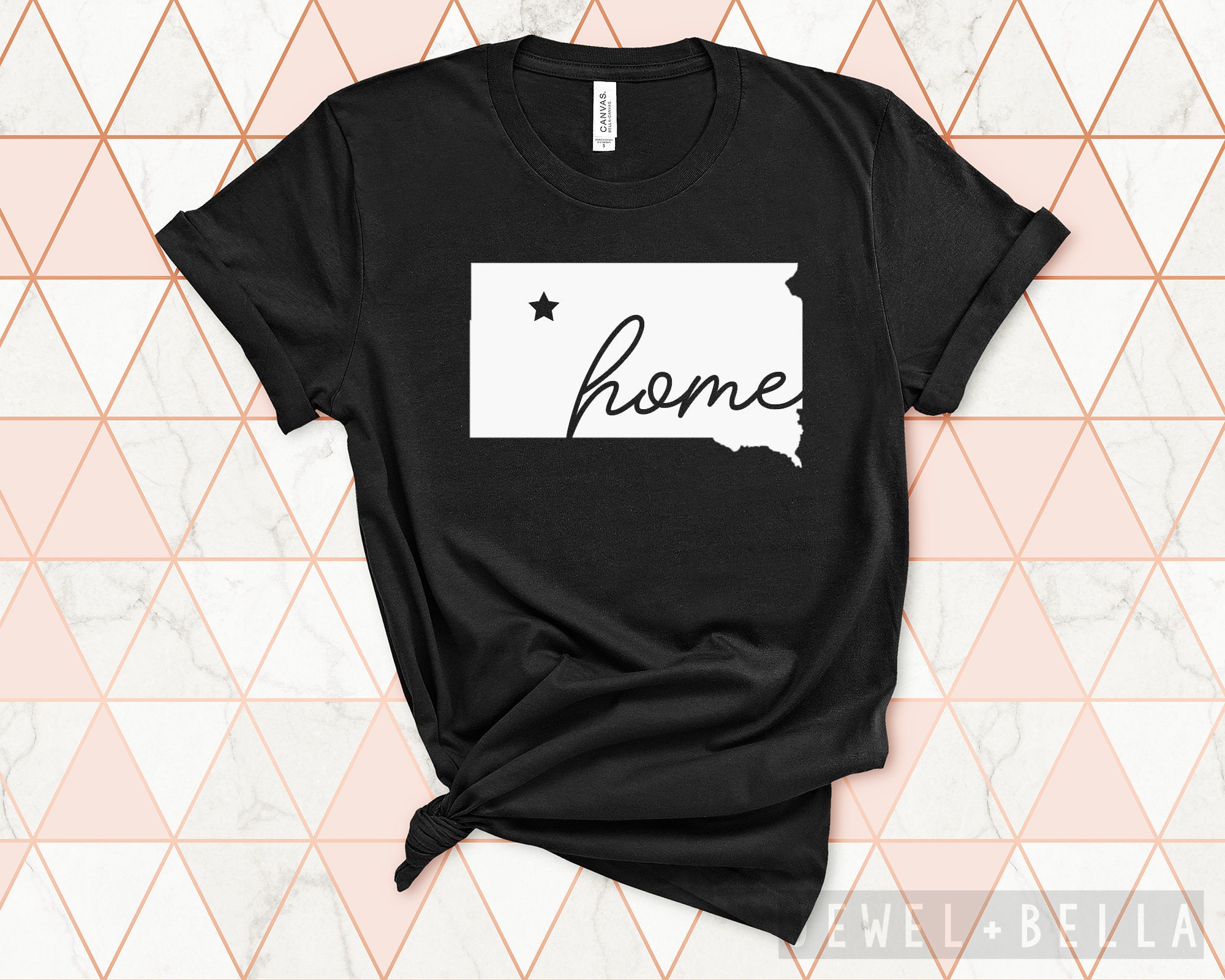 South Dakota Home Shirt State Home Shirt South Dakota Pride Etsy