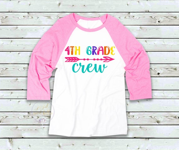 4th Grade Crew Raglan