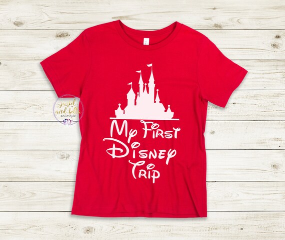 My First Disney Trip Shirt