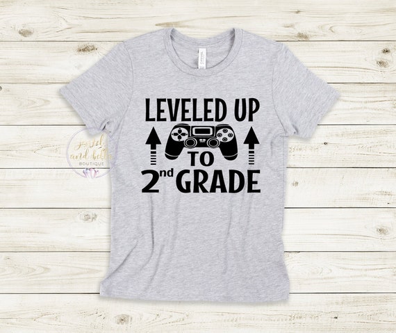 Leveled Up to 2nd Grade Raglan