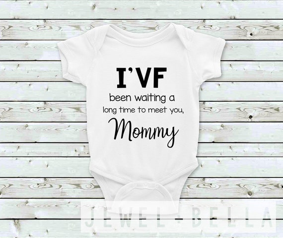 IVF Been Waiting a Long Time to Meet You Baby Onesie, IVF Birth Announcement Onesie, Infertility Onesie, IVF Baby Shower Gift Worth The Wait