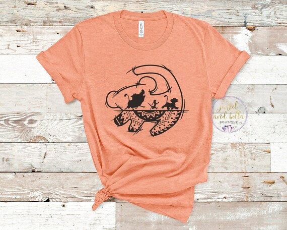 Lion king hotsell shirt women's