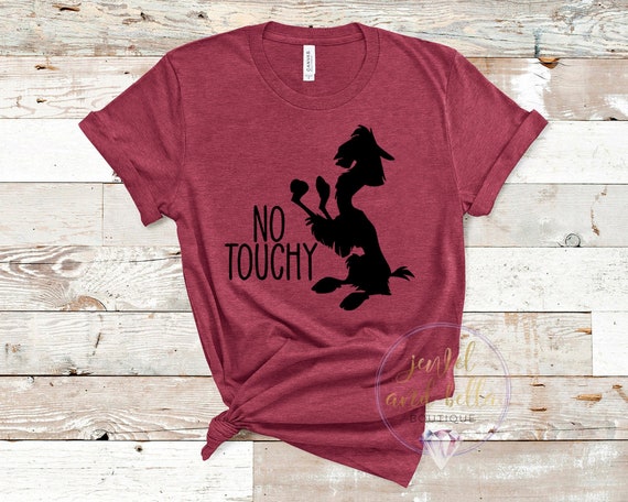 No Touchy Emperor's New Groove Shirt