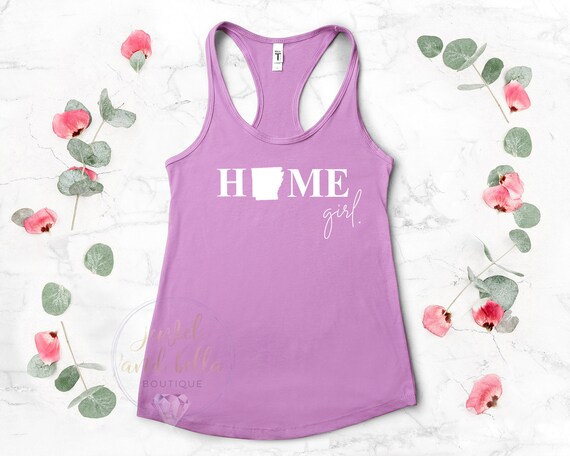 Arkansas Home Girl Tank Top, Arkansas Pride Tank, Women's Arkansas Tank Top, Trendy Arkansas Tank Top, Gifts for Her, Gifts for Mom