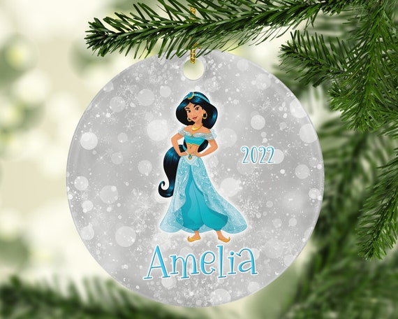 Personalized Jasmine Christmas Ornament