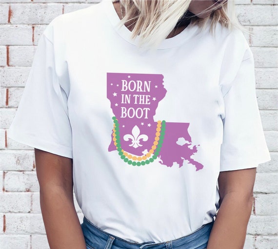 Born in the Boot Louisiana Shirt