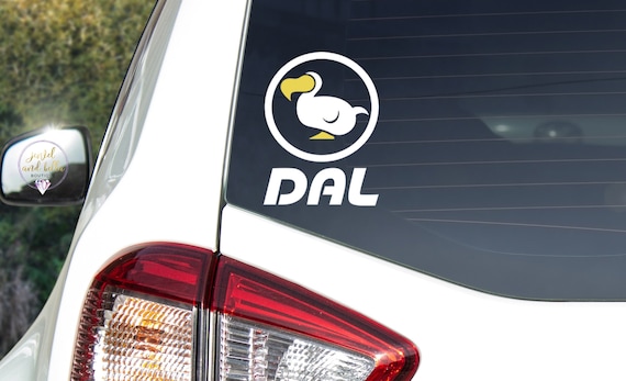 Dodo Airlines Car Window Decal