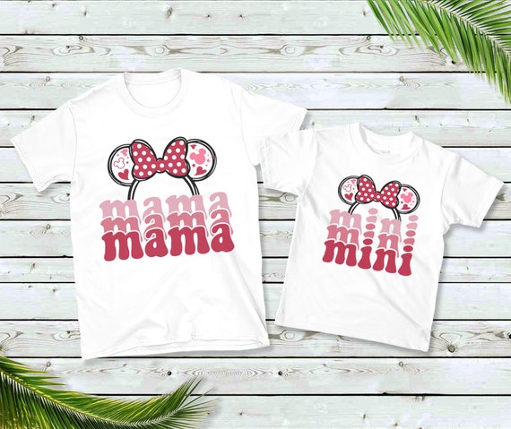 Mama and Mini Disney Shirts