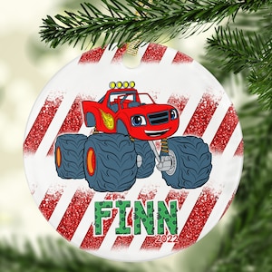 Blaze and the monster machine christmas ornament Clearance