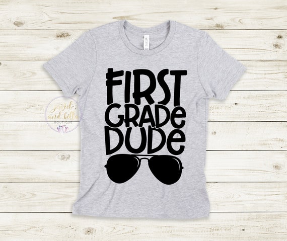 First Grade Dude Raglan
