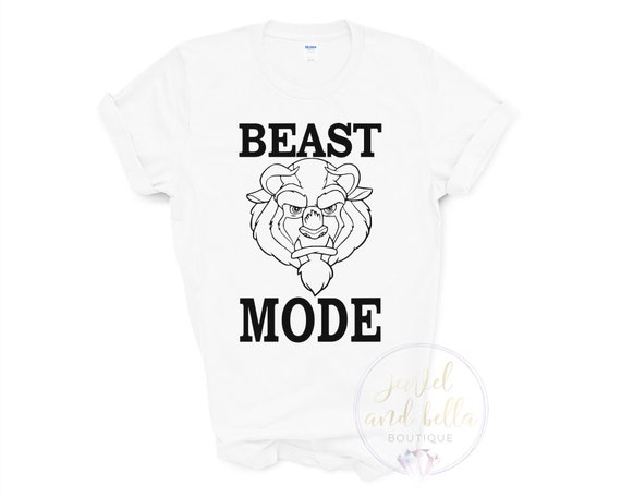 Beast Mode Shirt, Beauty and the Beast Shirts for Men