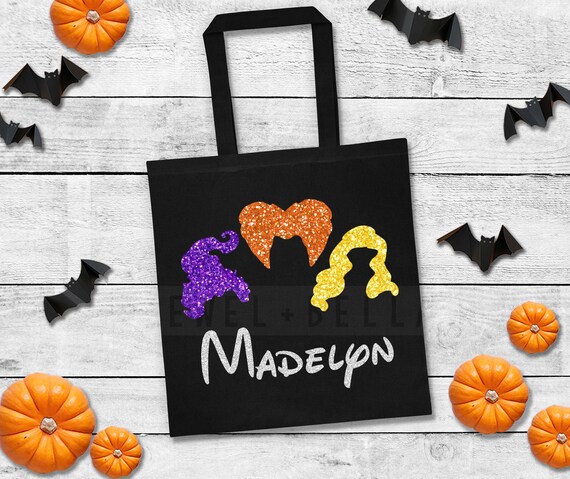 Personalized Hocus Pocus Trick or Treat Tote