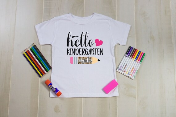 Hello Kindergarten Shirts