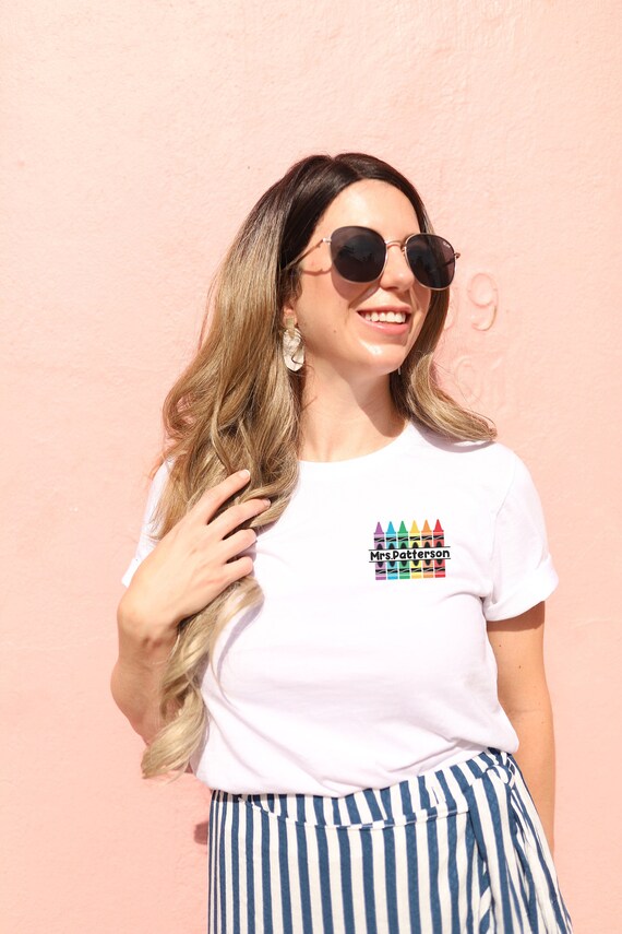 Personalized Teacher Pocket Tee