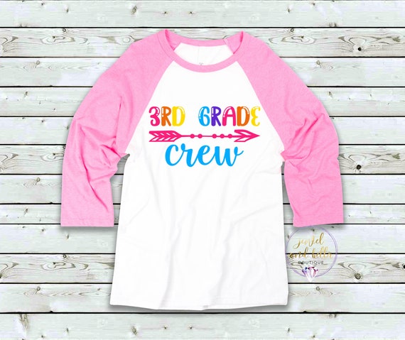 3rd Grade Crew Raglan