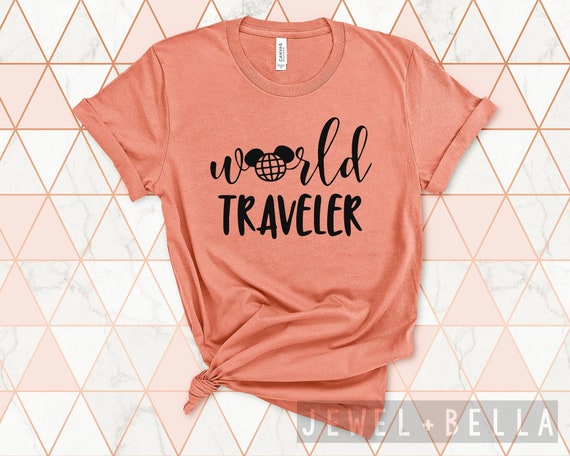 World Traveler Disney Shirt