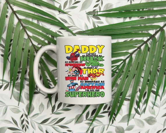 Superhero Daddy Mug