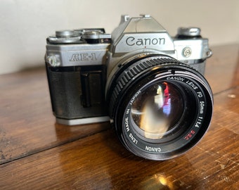 Canon AE-1 Film Camera Working! Tested!