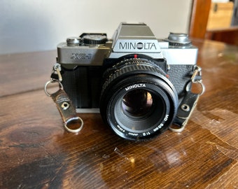 Minolta XG-1 35mm Film Camera Working! Tested! Student Special!