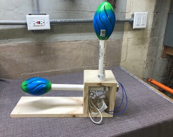 Torneador de una taza para vasos de brillo epoxi