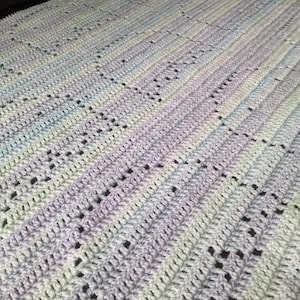 Ghost Baby Blanket Pattern - Pattern Only