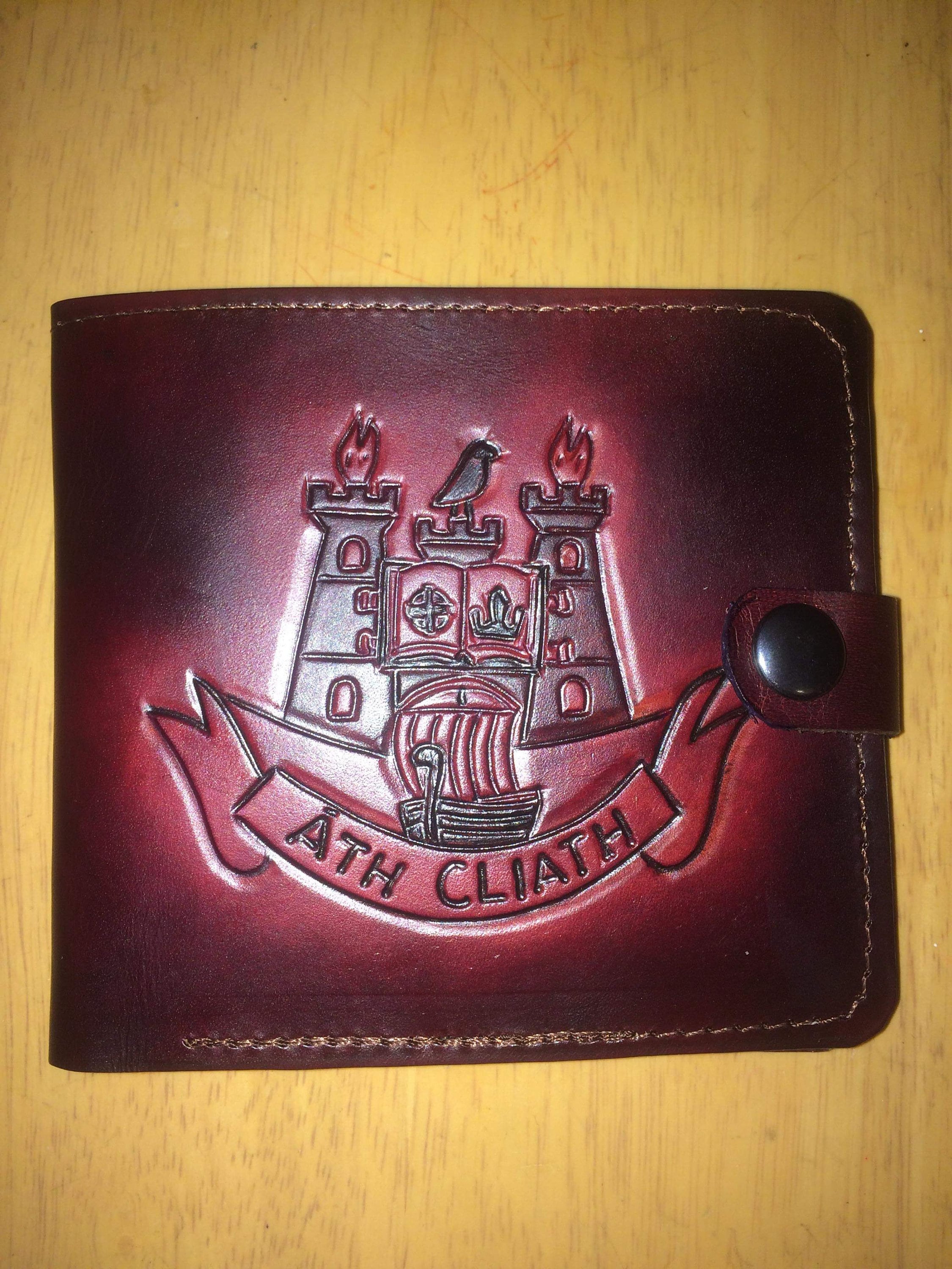 Handmade Dublin Leather Wallet Etsy UK