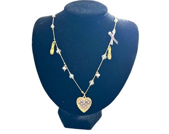 Collana Dodo Nodo in Oro Rosa con Diamante Bianco