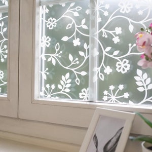 d-c-fix Tord 90cm x 1.5m Static Cling Vinyl Window Film for Privacy and Décor