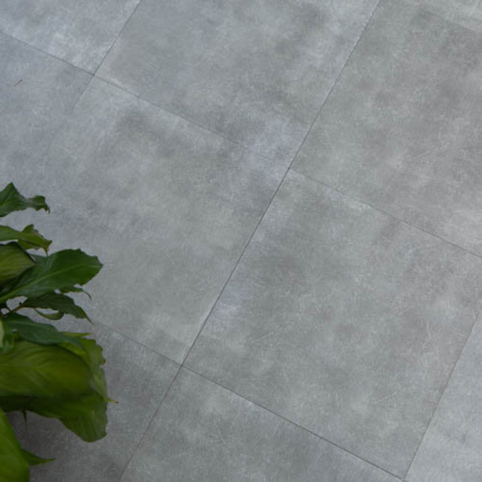 30.5cm x 30.5cm SOLID CONCRETE peel and stick vinyl floor Etsy