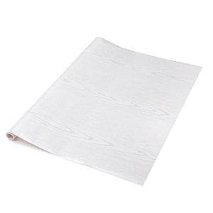 Película de vinilo plástico adhesivo DC Fix PEARLWOOD WHITE de 45 cm de ancho y hasta 15 m de largo